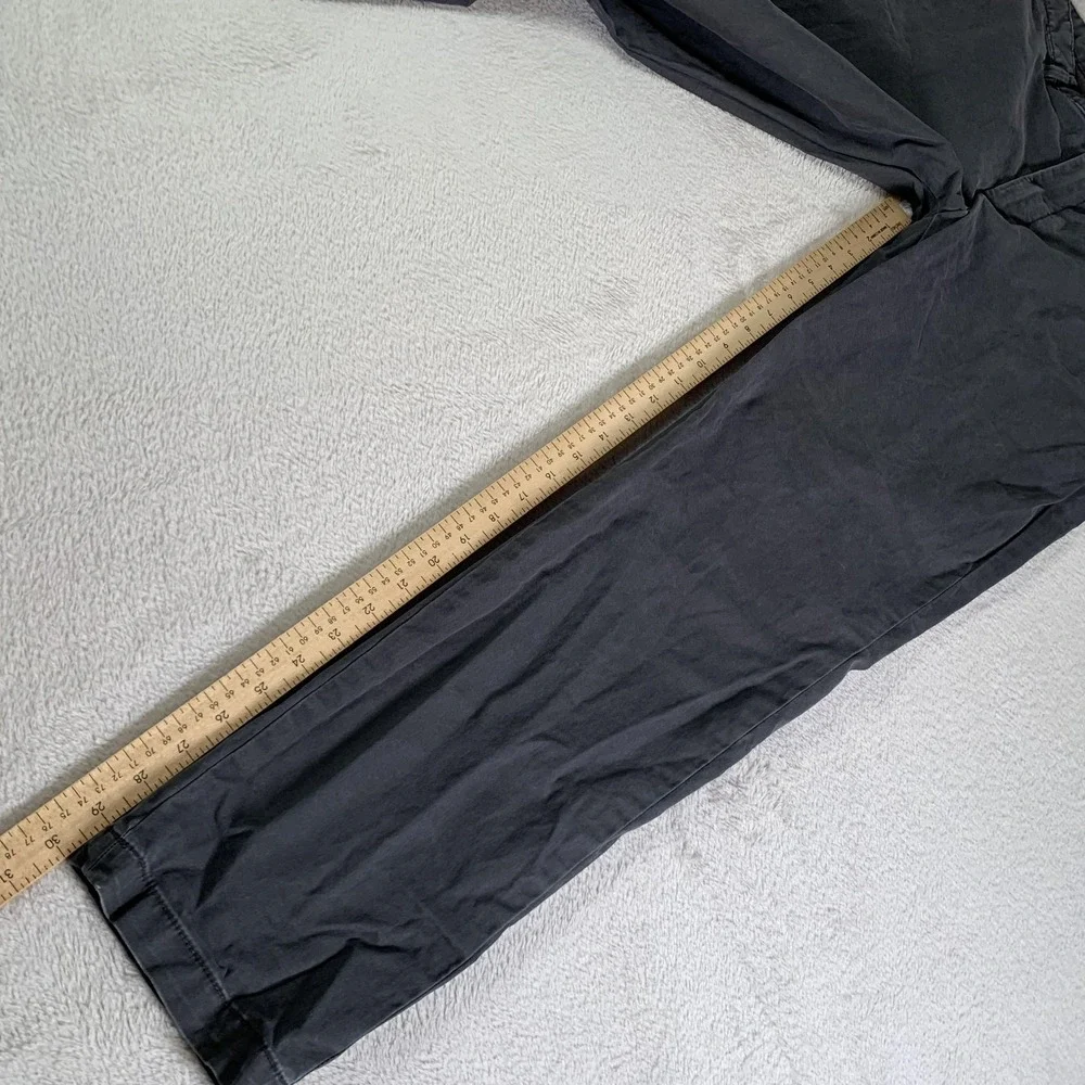 Banana‎ Republic Pants Mens 35x32(35x30) Gray Skinny Fit Chino Stretch Cotton